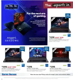 Preview of Harvey Norman  Catalogue  - valid from 04.02.2026 | Page: 6 | Products: Accessories, Laptop