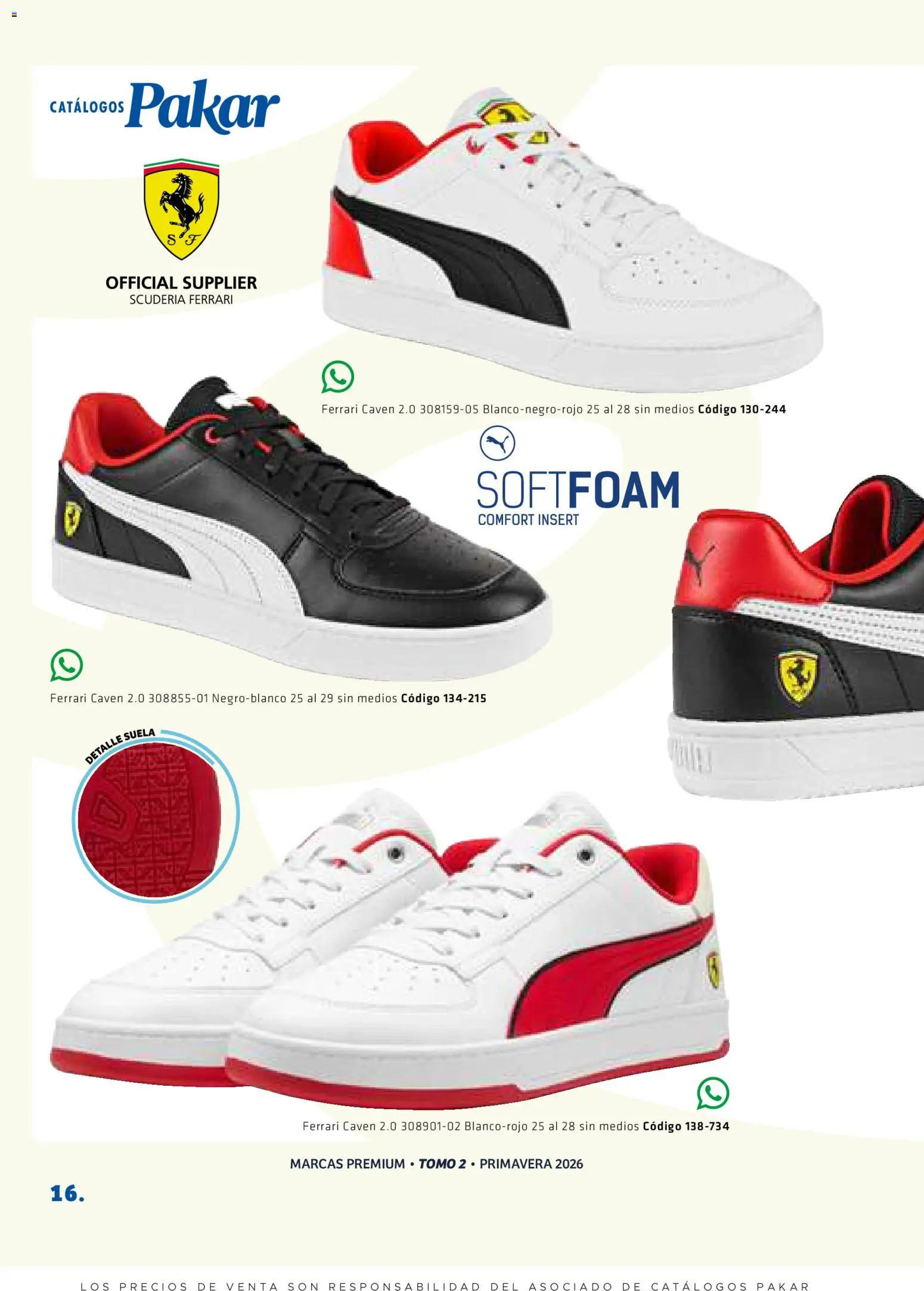 Nuevas ofertas de SC Pakar válidas en toda la República Mexicana desde el 27.02.2026. ¡Encuentra las mejores ofertas en SC Pakar catálogo Premium Men Tomo 2! | Página: 16