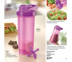 Nuevas ofertas de AVON válidas en toda la República Mexicana desde el 13.09.2025. ¡Encuentra las mejores ofertas en Vaso Mezclador, Plástico. (196823) 7 pts! | Página: 53 | Productos: Agua, Mezclador