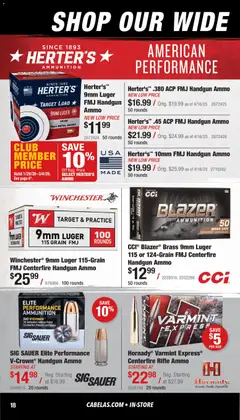 Preview of Cabela's weekly ads valid from 01.02.2026 | Page: 18