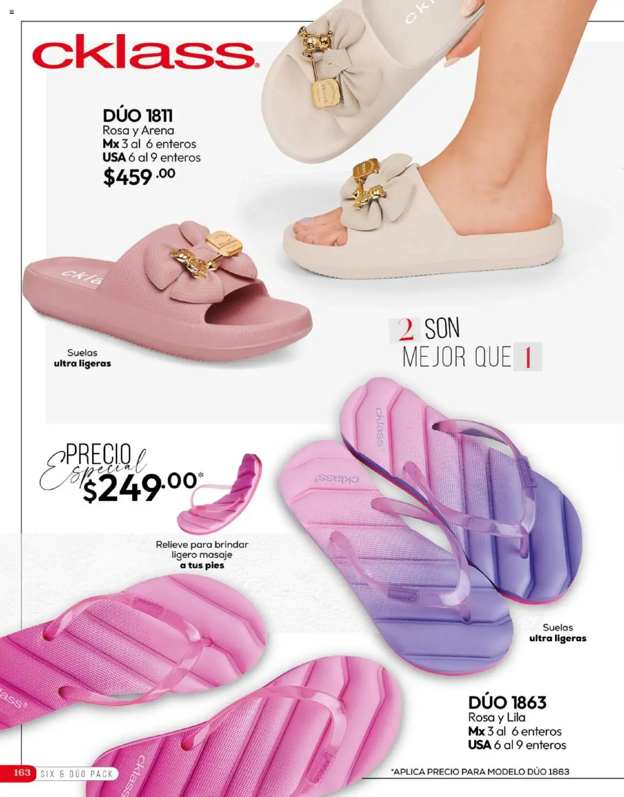 Nuevas ofertas de Cklass válidas en toda la República Mexicana desde el 16.09.2025. ¡Encuentra las mejores ofertas en Cklass - Catálogo Invierno Calzado! | Página: 164