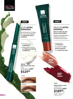 Vista previa de Rubor facial en crema, Rubor facial en crema 2 tonos. 15 g, nuevo folleto de la tienda, válido en México a partir del 12.09.2025 | Página: 29
