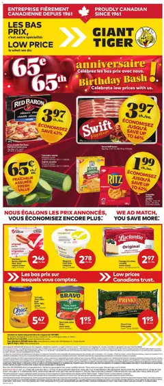 Preview of Giant Tiger Circulaire from shop Giant Tiger valid from 29.04.2026