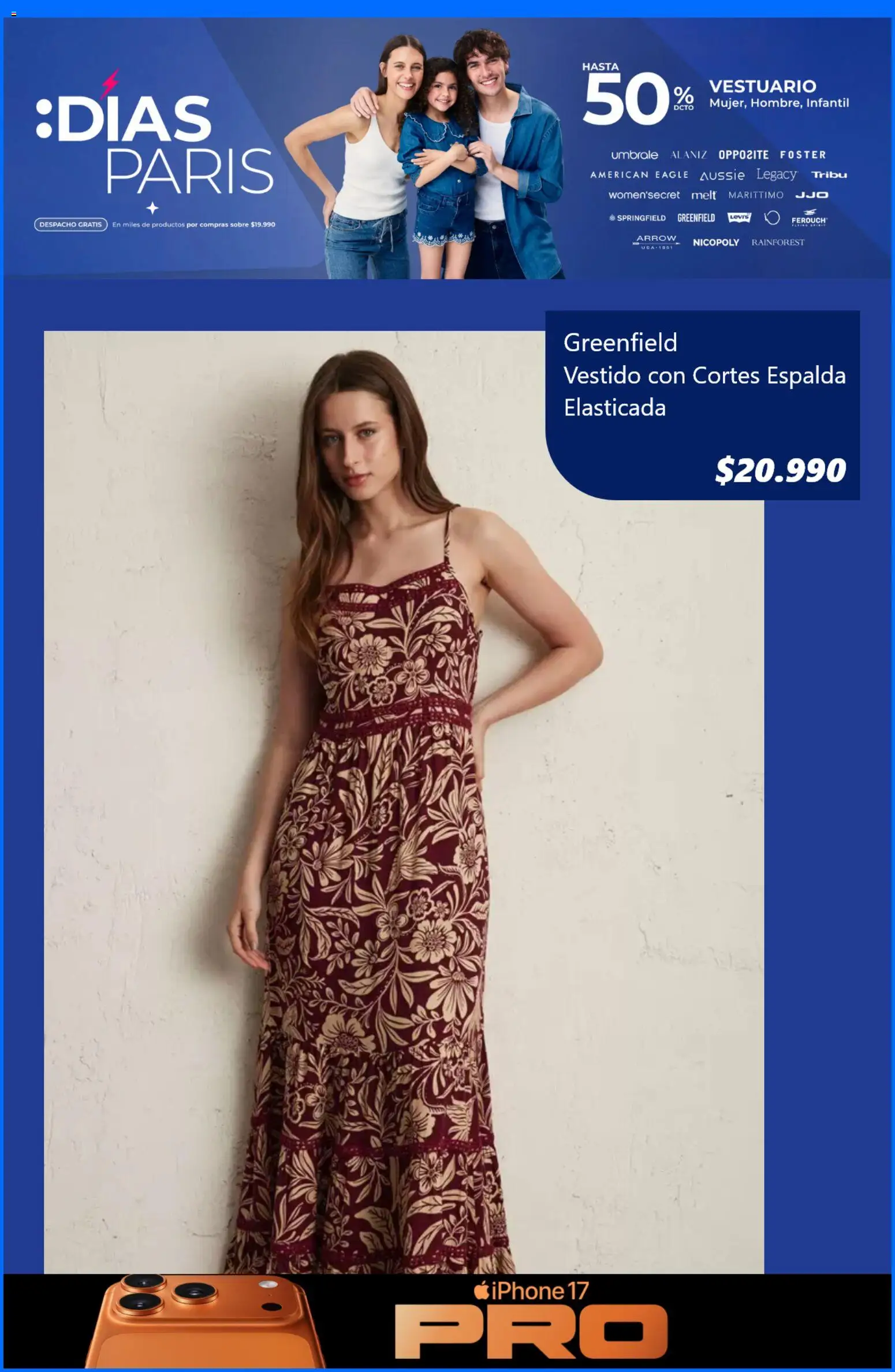 Paris ofertas  │ válido desde el 24.10.2025 | Página: 7 | Productos: Vestido, Sobre