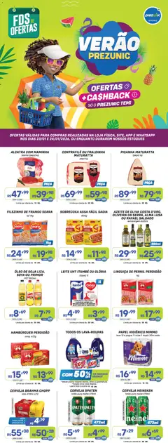 Encarte Prezunic - Pré-Visualização do folheto da loja Prezunic, válido de 23.01.2026