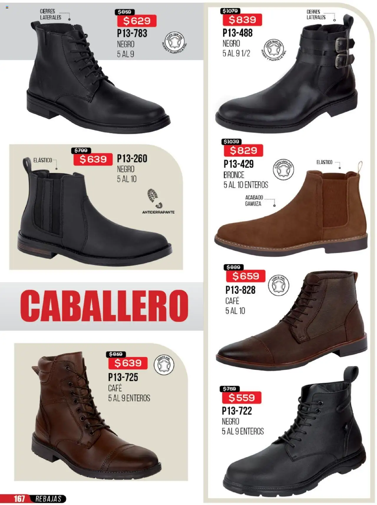 Nuevas ofertas de Cklass válidas en toda la República Mexicana desde el 23.06.2025. ¡Encuentra las mejores ofertas en Cklass catálogo Rebajas Sobre Calzado! | Página: 168 | Productos: Café, Gamuza
