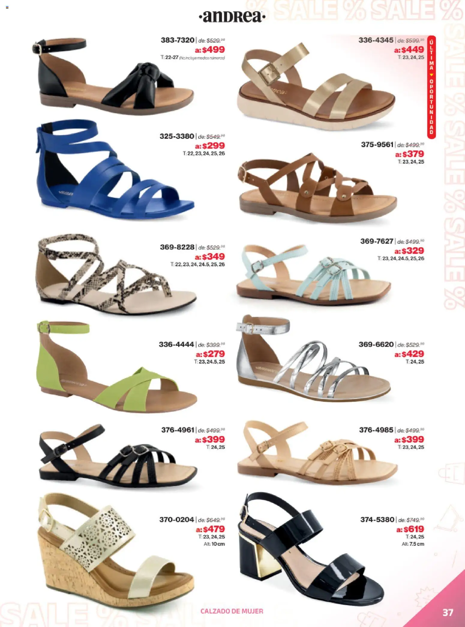 Nuevas ofertas de Andrea válidas en toda la República Mexicana desde el 21.12.2025. ¡Encuentra las mejores ofertas en Andrea catálogo Outlet! | Página: 37