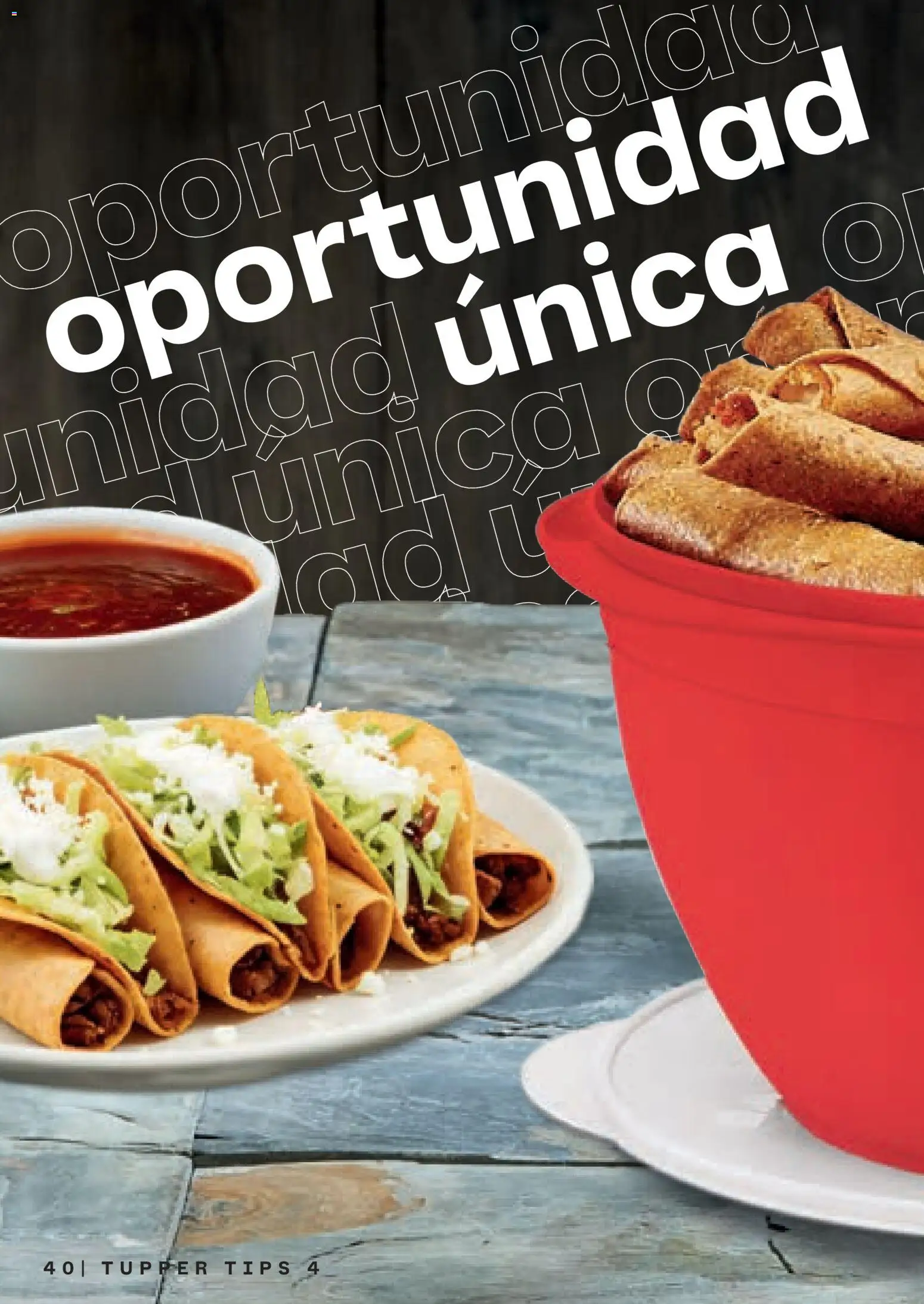 Nuevas ofertas de Tupperware válidas en toda la República Mexicana desde el 23.03.2026. ¡Encuentra las mejores ofertas en Tupperware catálogo! | Página: 40 | Productos: Tupper