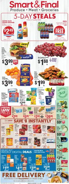 Preview of Smart & Final weekly ads valid from 17.04.2026