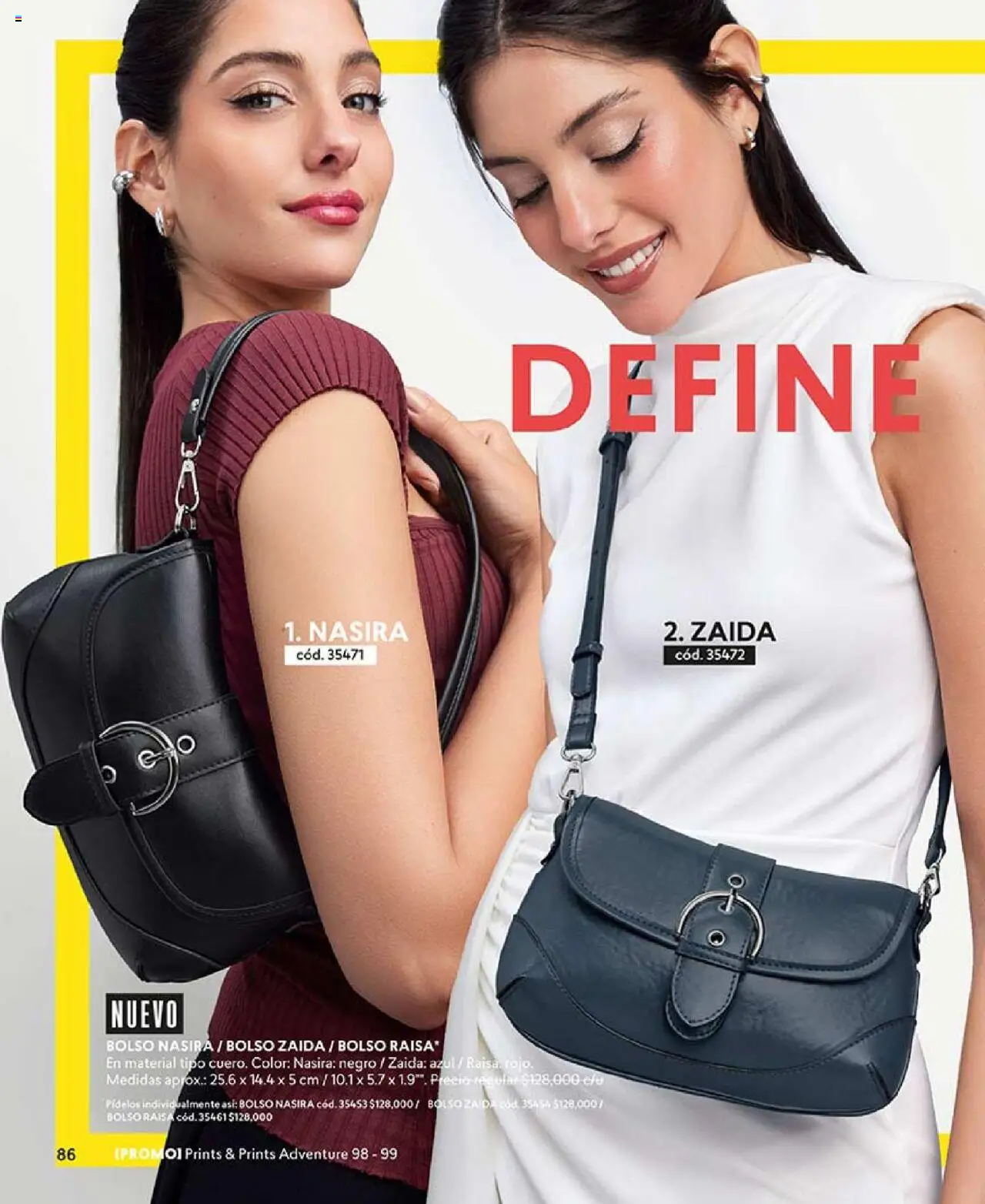 CyZone revista - valida desde el 18.08.2025 | Página: 86 | Productos: Bolso
