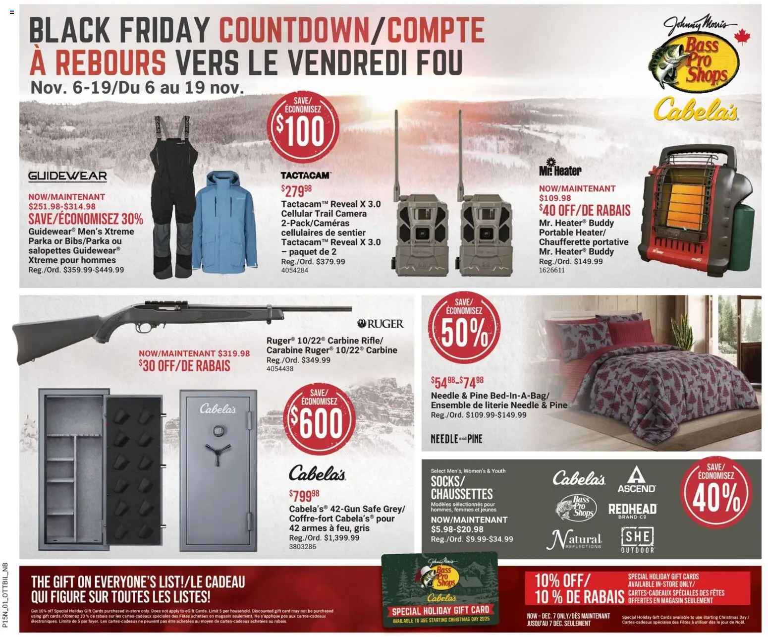Cabelas flyer valid from 06.11.2025 | Page: 1