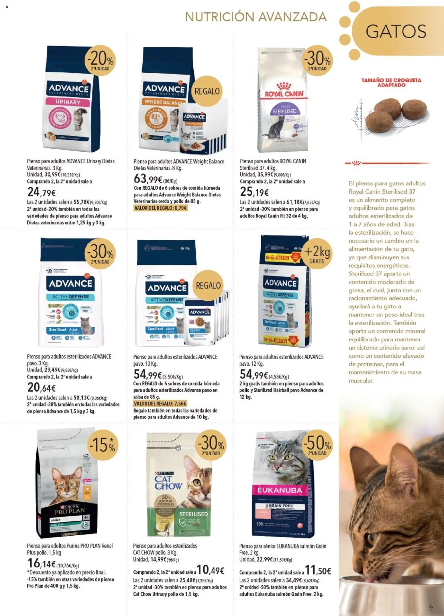 Nuevas ofertas de El Corte Inglés válidas en toda la República Mexicana desde el 01.11.2025. ¡Encuentra las mejores ofertas en El Corte Inglés catálogo Mascota Noviembre ! | Página: 9 | Productos: Pollo, Cerdo