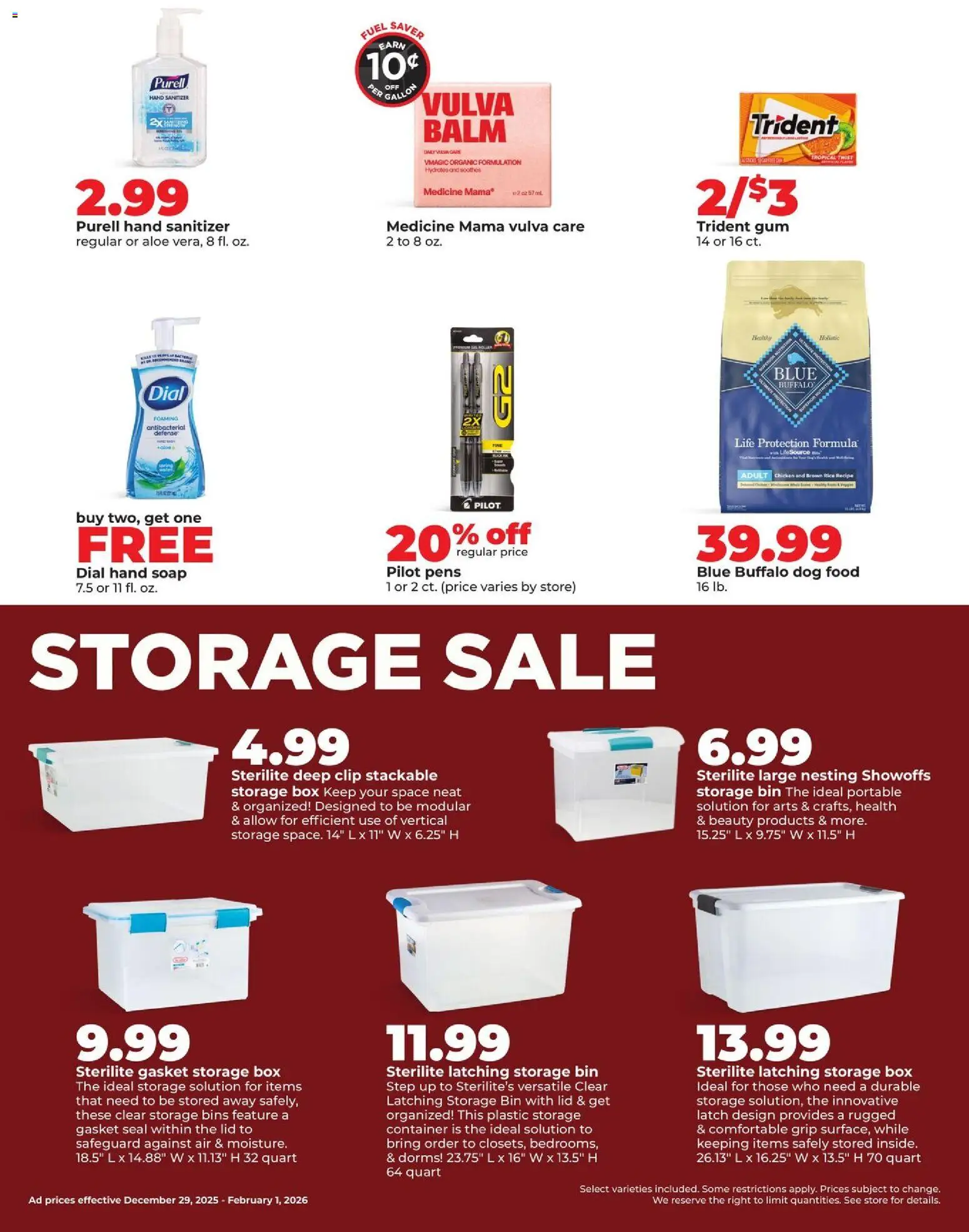 HyVee January Deals - valid from 29.12.2025 | Page: 13 | Products: Box, Clip, Rice, Gasket