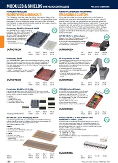 Preview of Jaycar Engineering & Scientific Catalogue 2025/2026  - valid from 09.07.2025 | Page: 158 | Products: Socket, Suit, Usb, Strip