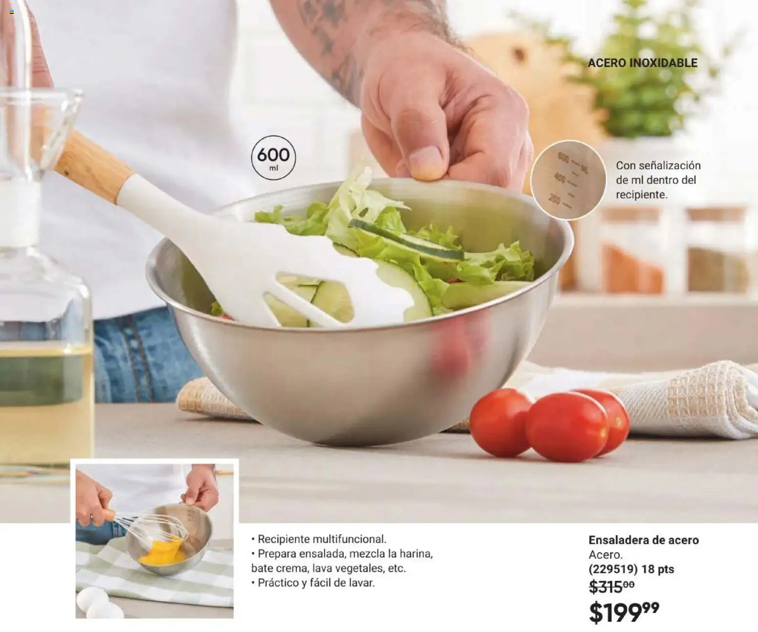 Nuevas ofertas de AVON válidas en toda la República Mexicana desde el 08.05.2026. ¡Encuentra las mejores ofertas en AVON Casa & Estilo 8 2026! | Página: 63 | Productos: Ensaladera, Bowl