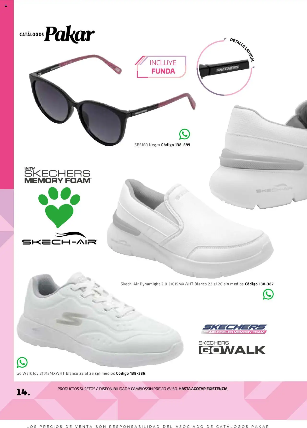 Nuevas ofertas de SC Pakar válidas en toda la República Mexicana desde el 29.08.2025. ¡Encuentra las mejores ofertas en SC Pakar - Catálogo Otoño Women! | Página: 14 | Productos: Funda