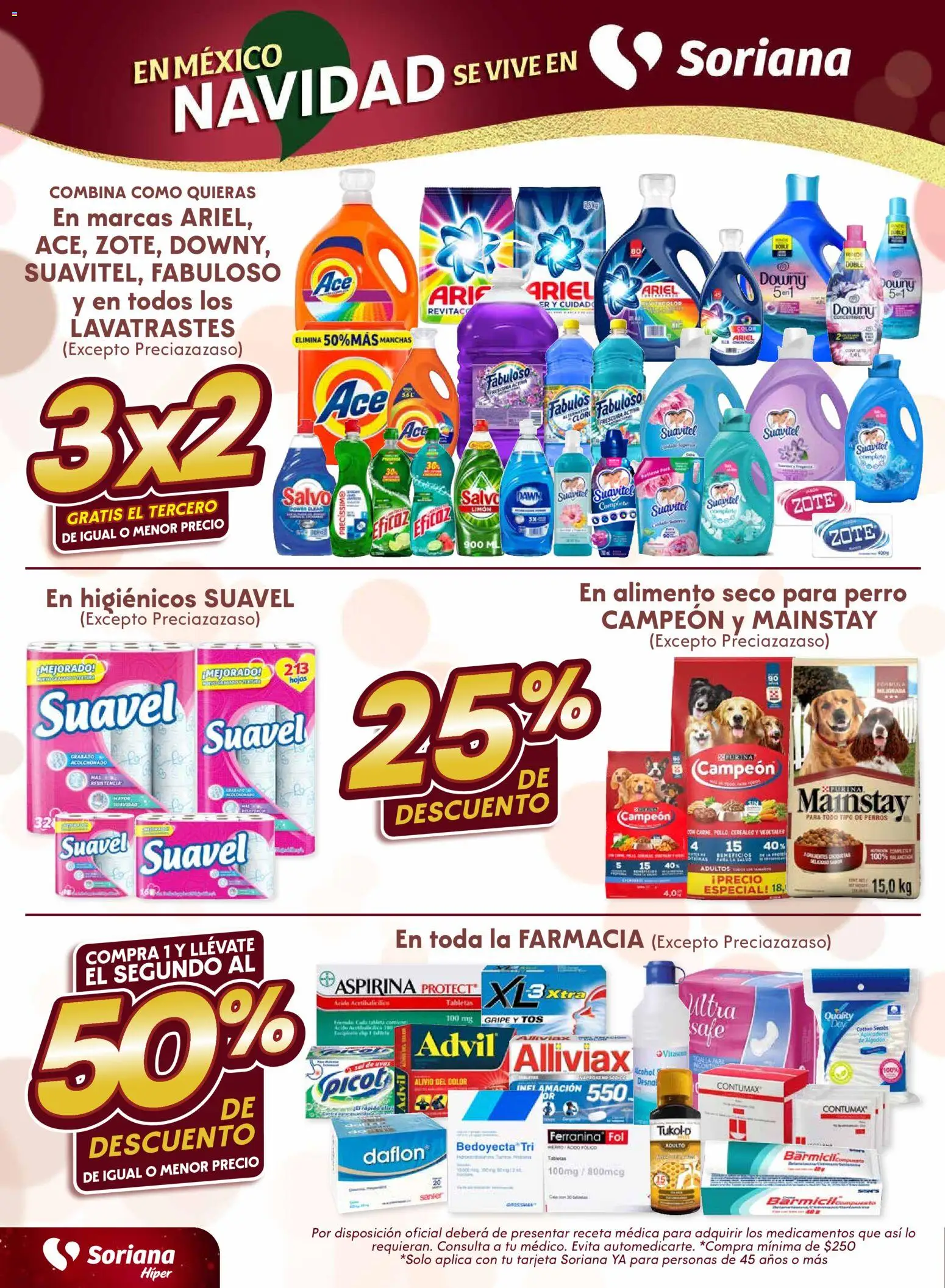 Nuevas ofertas de Soriana válidas en toda la República Mexicana desde el 11.12.2025. ¡Encuentra las mejores ofertas en Soriana - Fin de Semana Híper: Ver, Tab, Chis, Camp, Yuc y Q. Roo! | Página: 6 | Productos: Pollo, Limón
