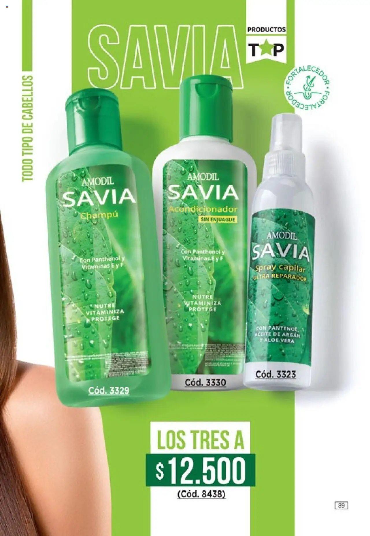 Catálogo Amodil Campaña 12 │ válido desde el 26.06.2025 | Página: 89 | Productos: Vitaminas, Aceite, Champú, Acondicionador
