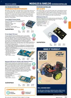 Preview of Jaycar Engineering & Scientific Catalogue 2025/2026  - valid from 09.07.2025 | Page: 151 | Products: Antenna, Digital, Micro usb, Usb