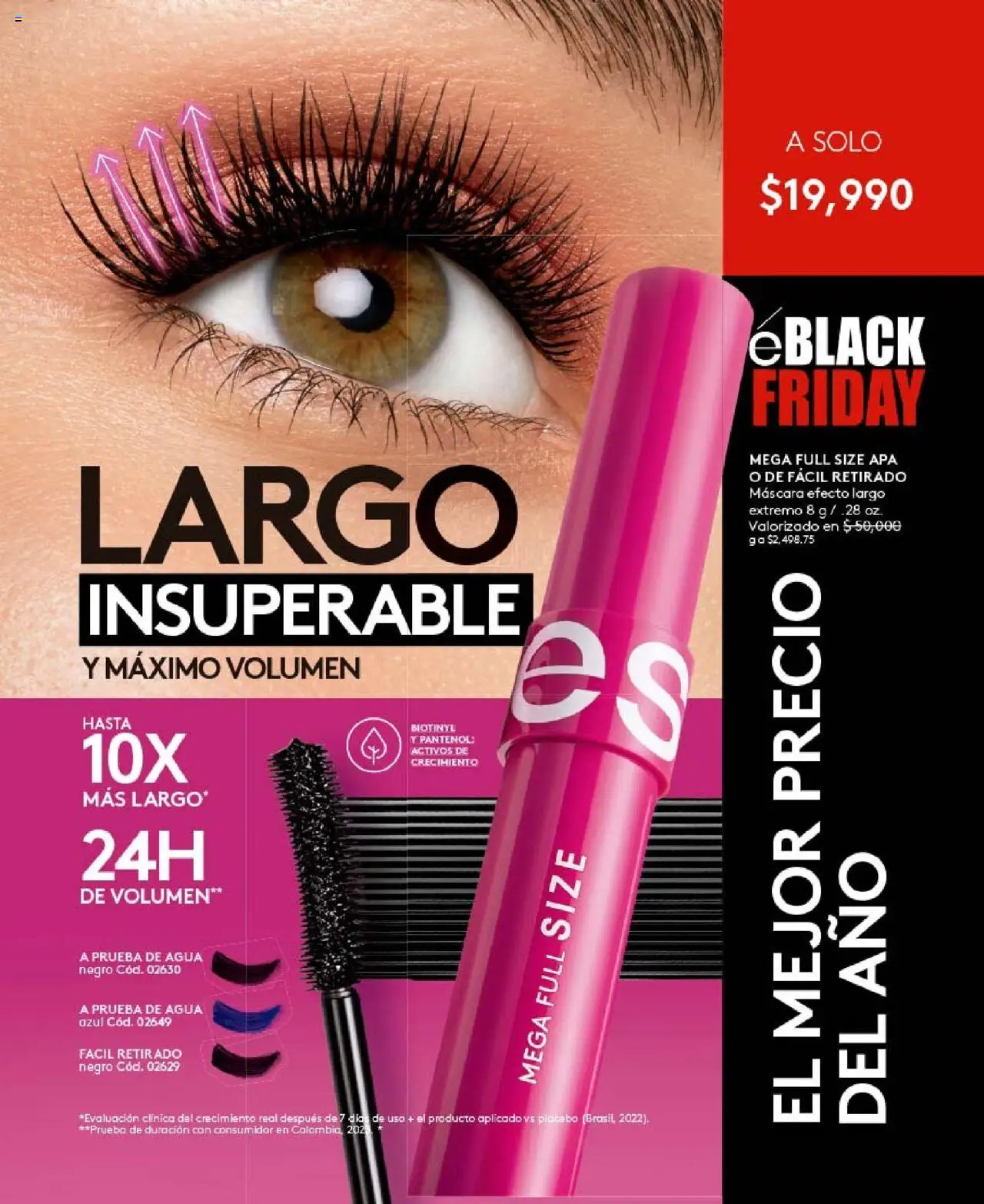 Ésika revista - valida desde el 24.09.2025 | Página: 160 | Productos: Agua, Máscara