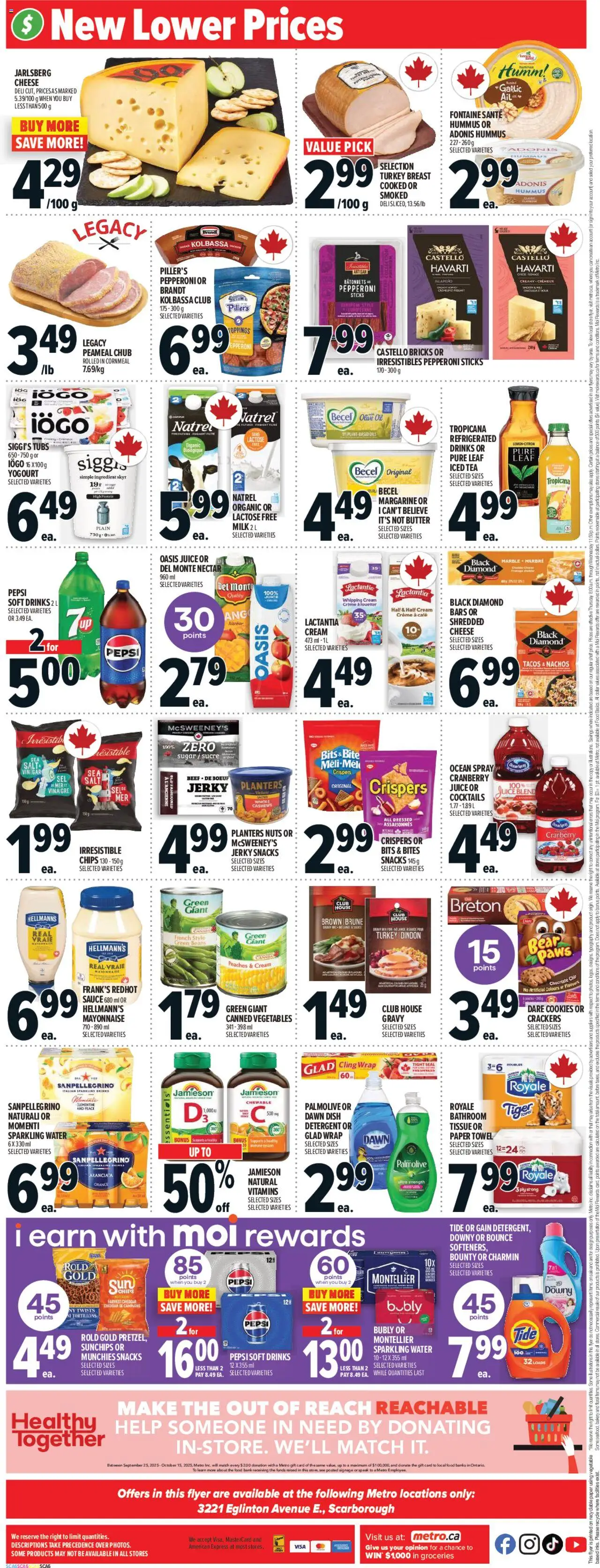 Metro flyer valid from 09.10.2025 | Page: 5 | Products: Cookies, Detergent, Butter, Oil
