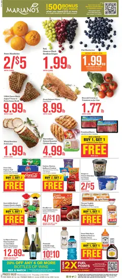 Preview of Mariano's weekly ads valid from 14.01.2026