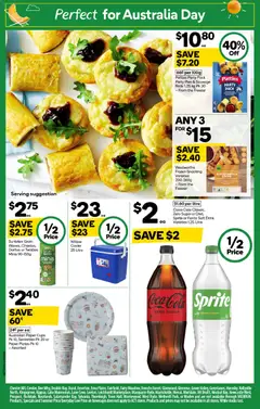 Preview of Weekly catalogue Woolworths 21/01 - valid from 21.01.2026 | Page: 6 | Products: Cups, Sausage, Pies, Freezer