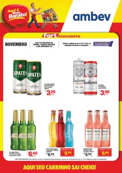 Fort Atacadista - Ofertas Ambev - Pré-Visualização do folheto da loja Fort Atacadista, válido de 20.11.2025
