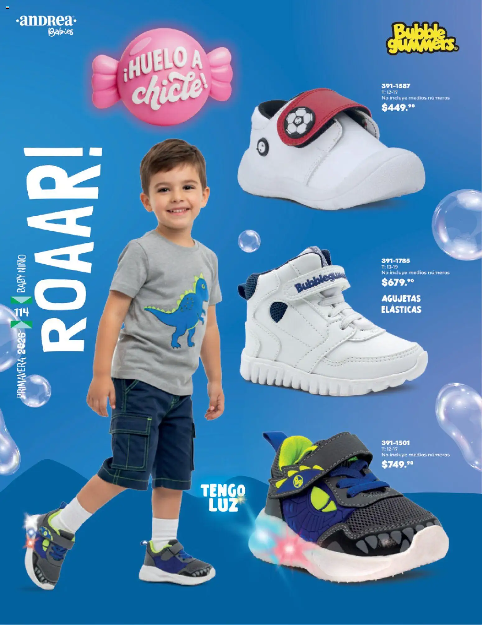 Nuevas ofertas de Andrea válidas en toda la República Mexicana desde el 25.01.2026. ¡Encuentra las mejores ofertas en Andrea catálogo Infantil Baby ! | Página: 38