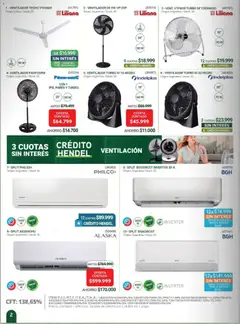 Vista previa Hendel catálogo válido desde el 01.11.2025 | Página: 2 | Productos: Banco, Ventilador