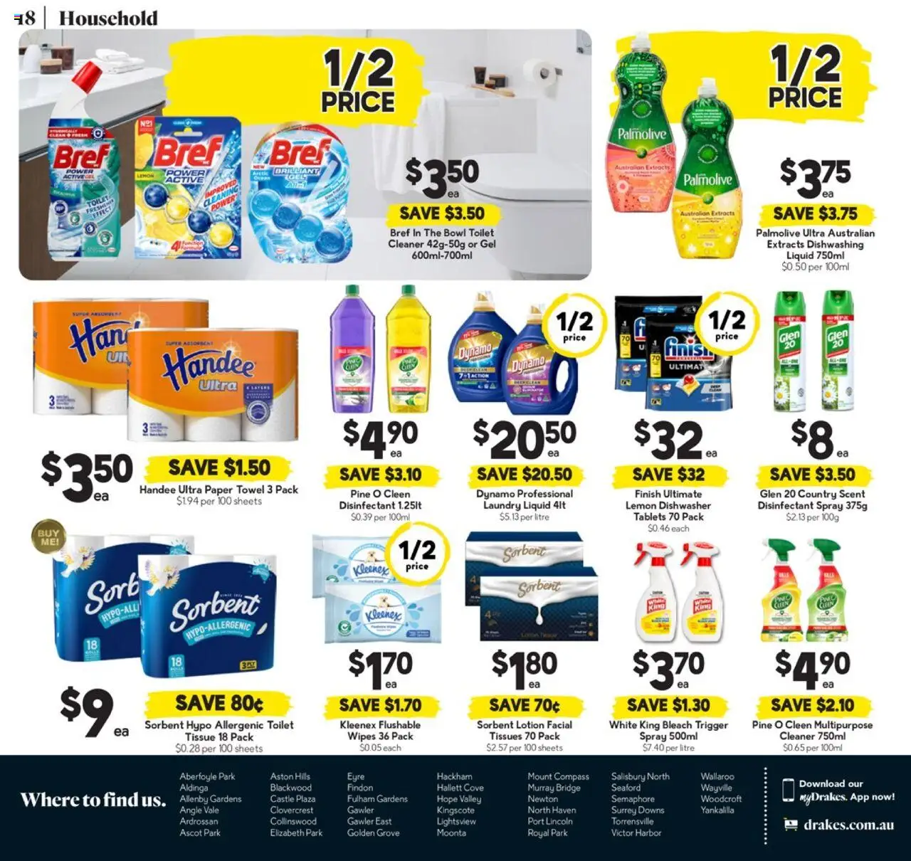 Drakes catalogue - valid from 06.08.2025 | Page: 18 | Products: Toilet, Lemon, Multipurpose, Tablets