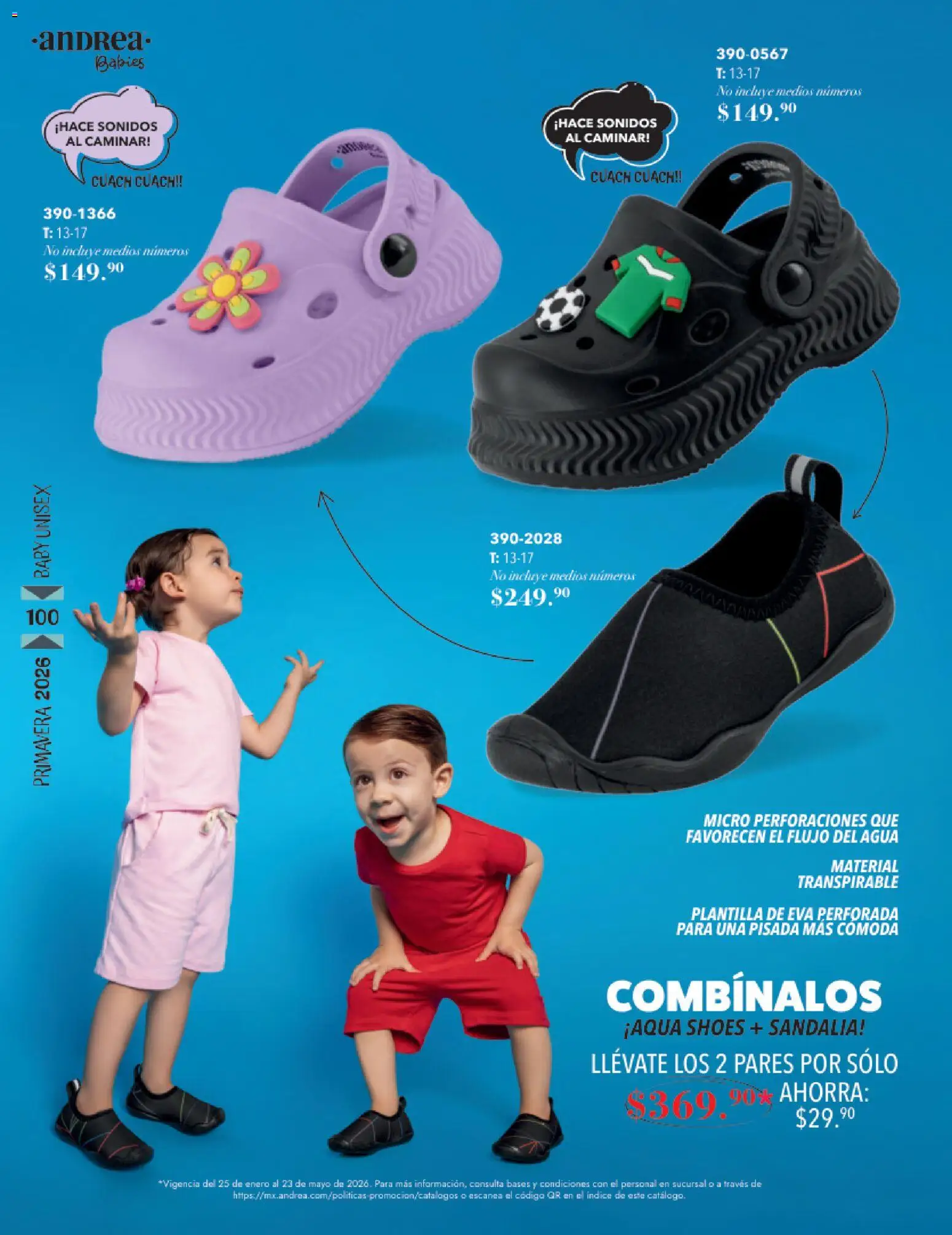 Nuevas ofertas de Andrea válidas en toda la República Mexicana desde el 25.01.2026. ¡Encuentra las mejores ofertas en Andrea catálogo Infantil Baby ! | Página: 24