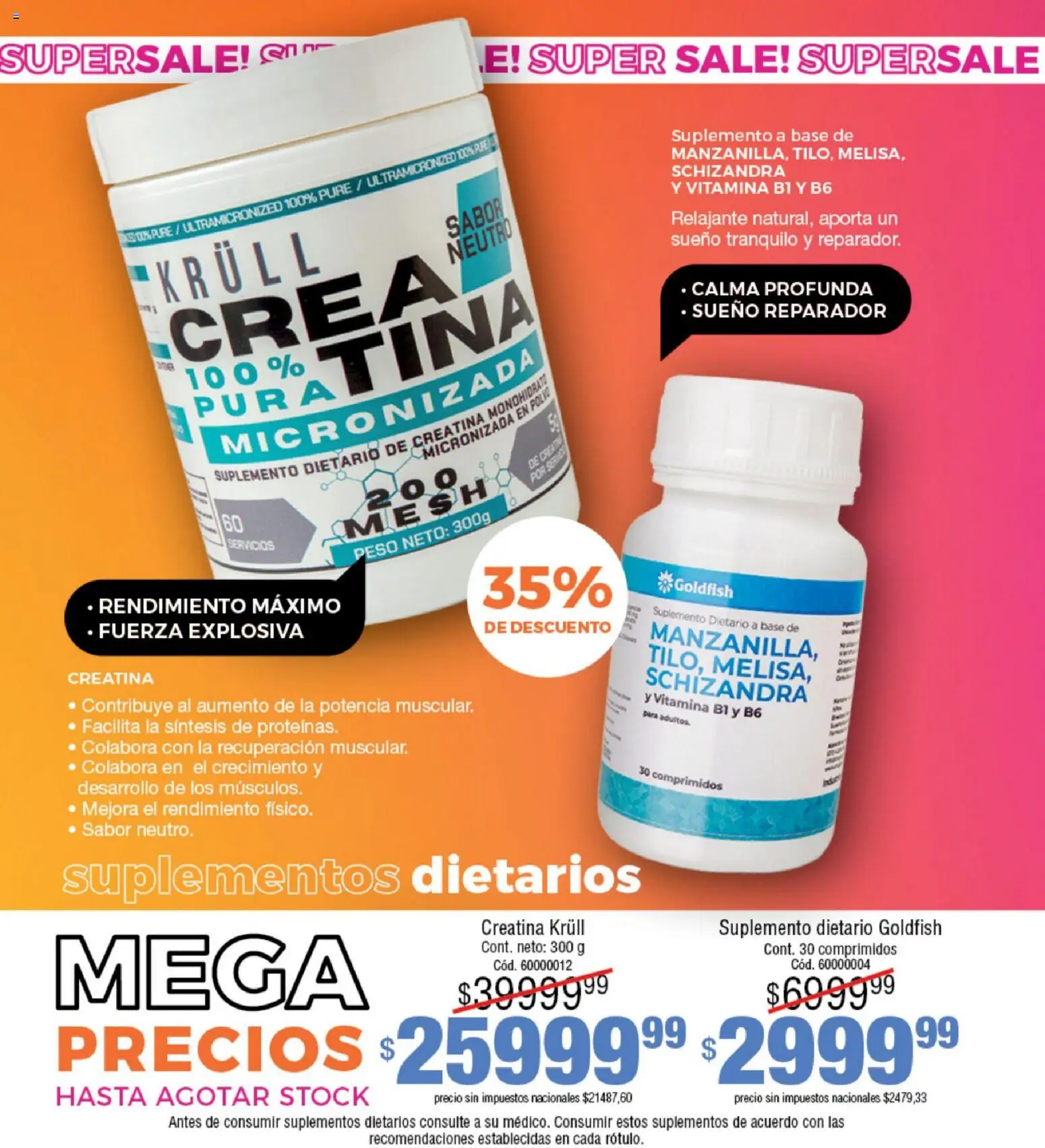 Millanel - Catálogo │ válido desde el 02.02.2026 | Página: 112 | Productos: Peso, Suplemento dietario