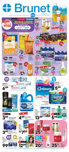 Preview of Brunet weekly flyer / circulaire from shop Brunet valid from 03.07.2025
