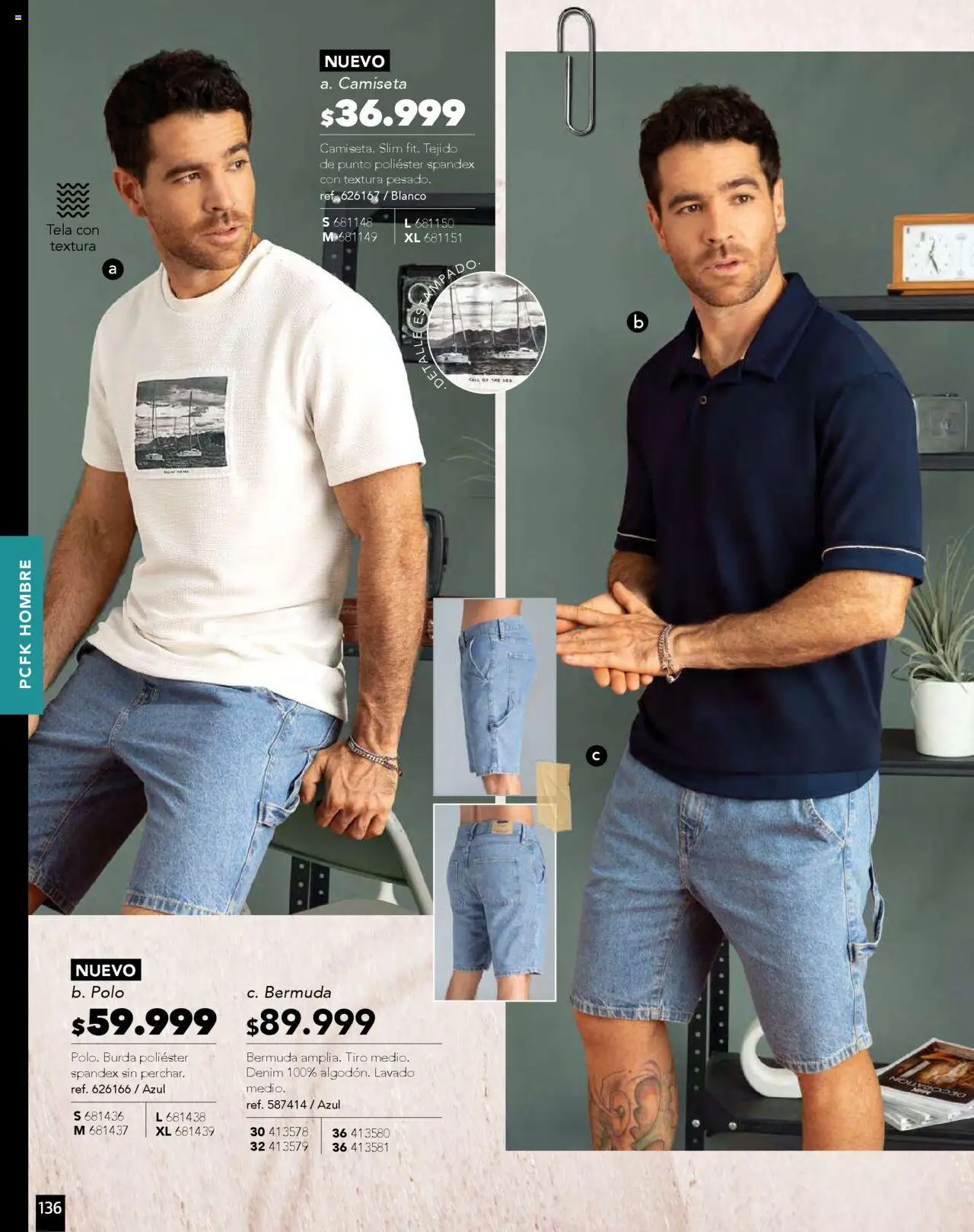 Pacifika revista - valida desde el 01.09.2025 | Página: 166 | Productos: Bermuda, Camiseta
