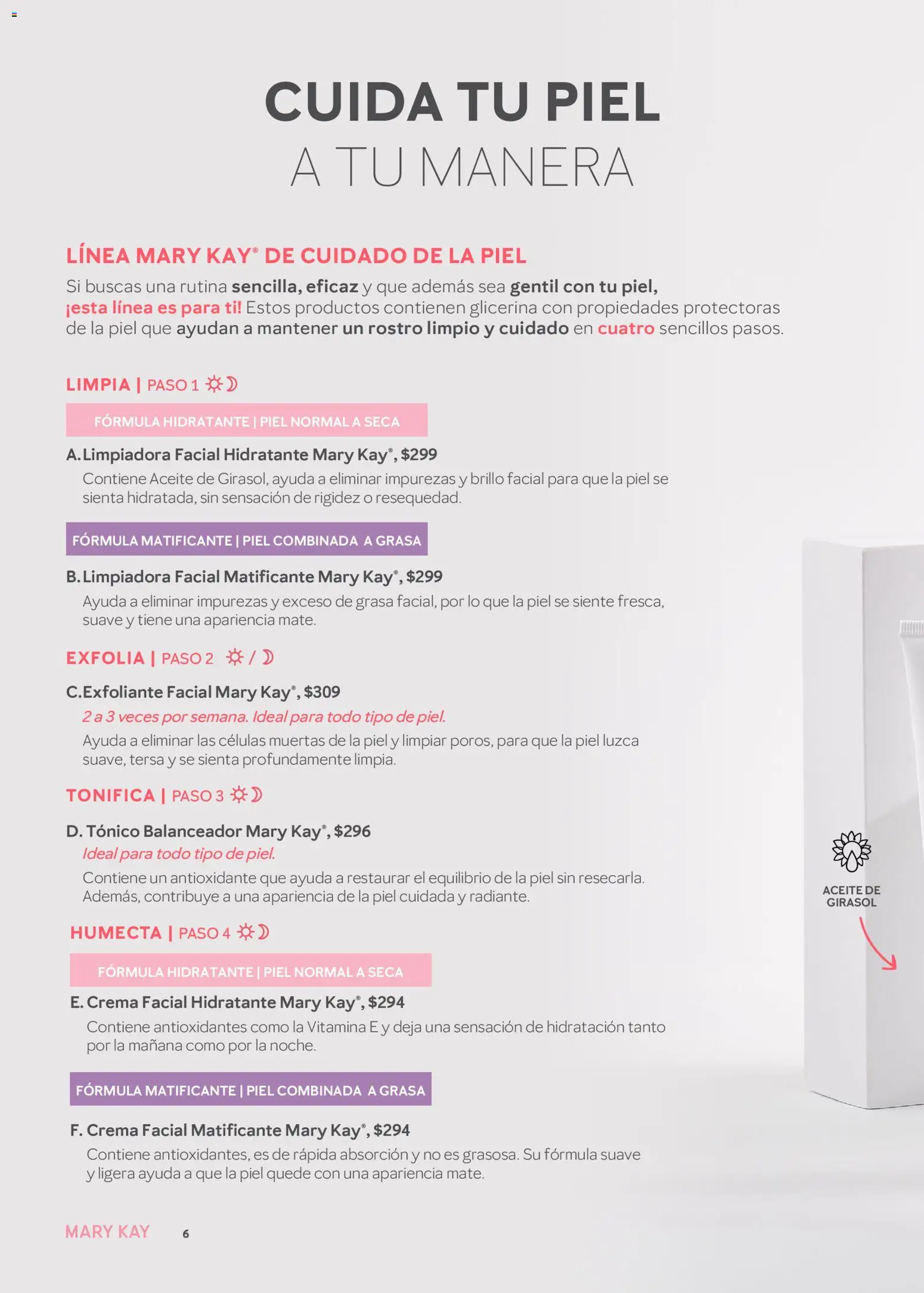 Nuevas ofertas de Mary Kay válidas en toda la República Mexicana desde el 01.02.2026. ¡Encuentra las mejores ofertas en Mary Kay catálogo! | Página: 6