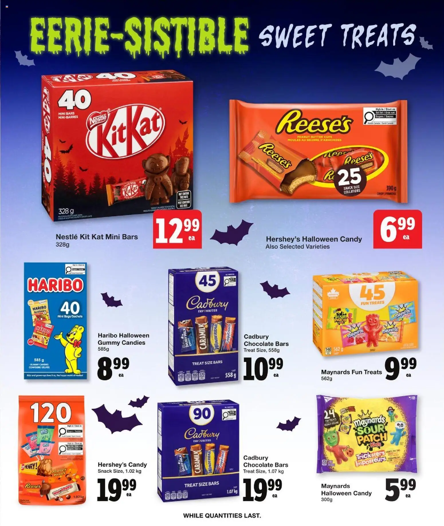 Quality Foods flyer valid from 16.10.2025 | Page: 2 | Products: Candies, Milk, Butter, Chocolate