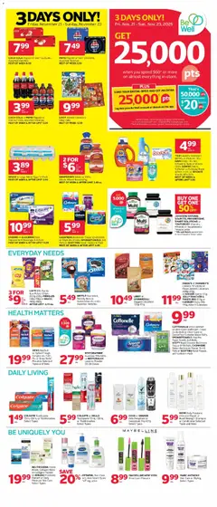 Preview of Rexall weekly flyer / circulaire from shop Rexall valid from 21.11.2025