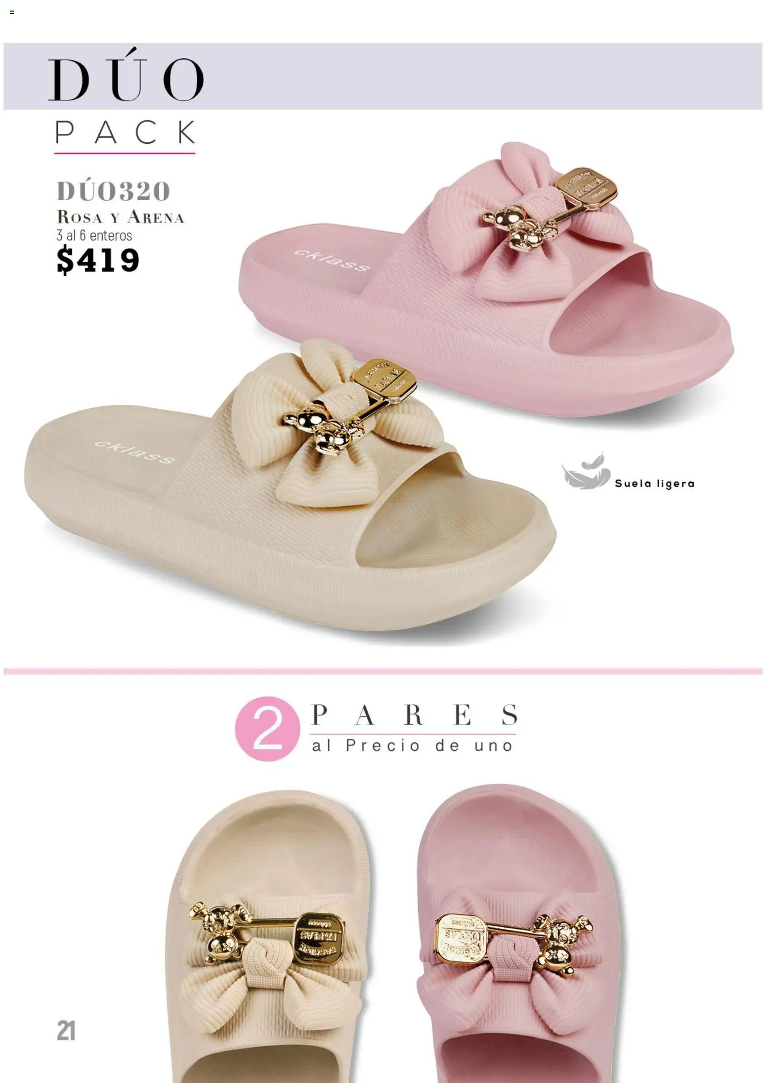 Nuevas ofertas de Cklass válidas en toda la República Mexicana desde el 05.03.2026. ¡Encuentra las mejores ofertas en Cklass catálogo Verano Urban! | Página: 22