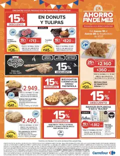 Carrefour Market catálogo │ válido desde el 18.09.2025 | Página: 5 | Productos: Sobre, Plancha, Pan, Chocolate