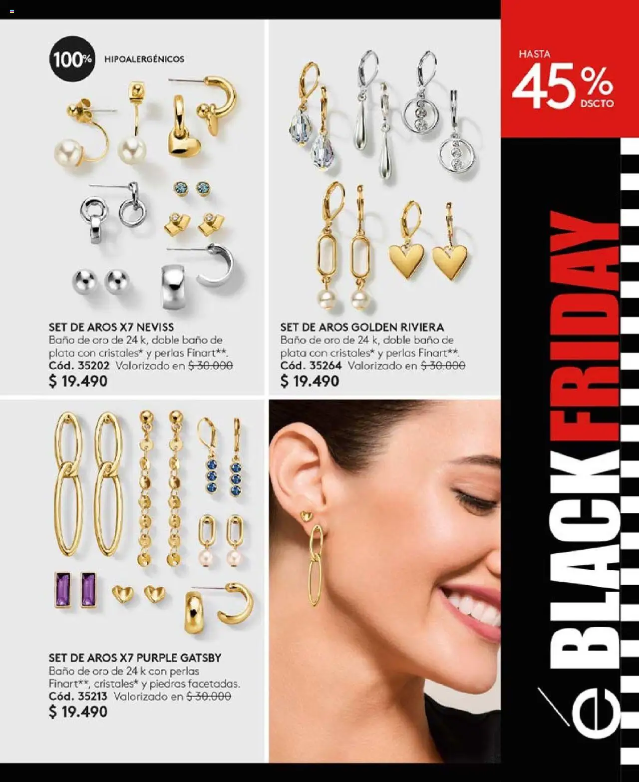 Catálogo Ésika Campaña 16 │ válido desde el 24.09.2025 | Página: 91 | Productos: Baño, Aros