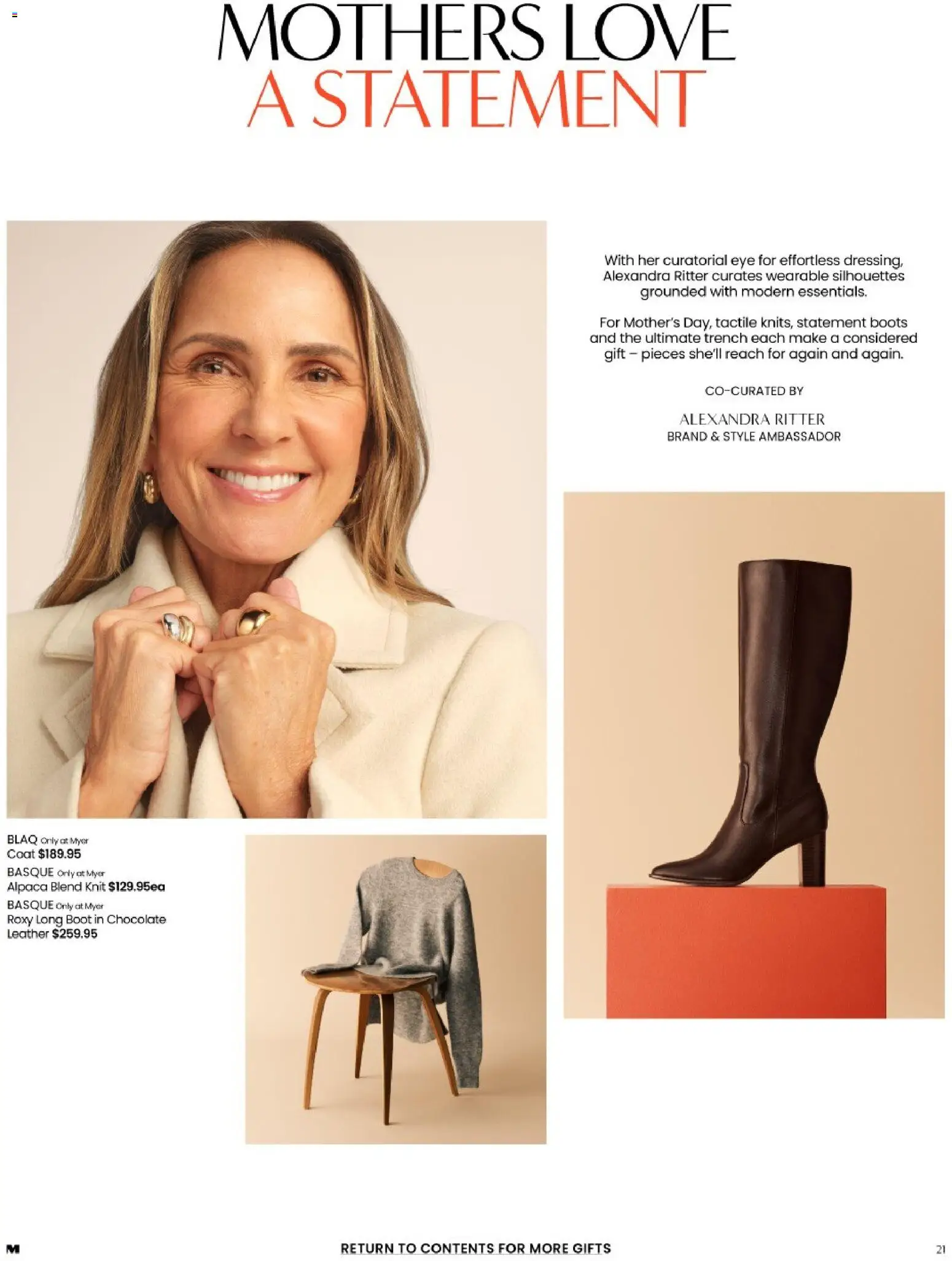 Myer catalogue - valid from 20.04.2026 | Page: 21 | Products: Chocolate, Coat, Boots