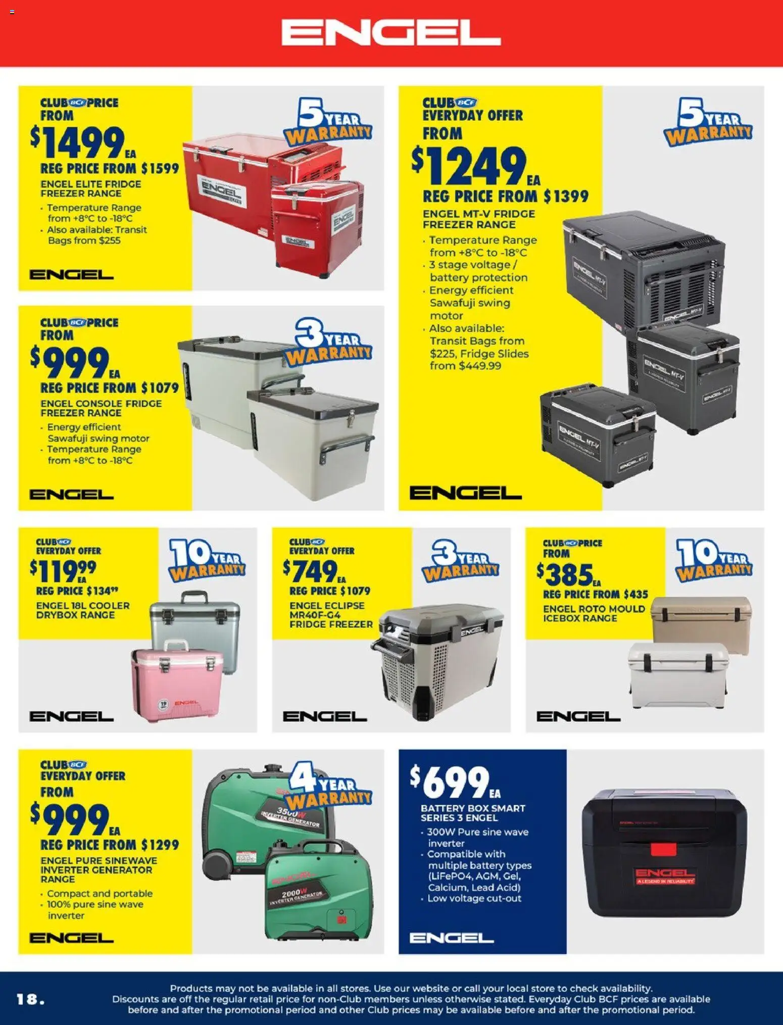 BCF catalogue - valid from 24.02.2026 | Page: 18 | Products: Battery, Slides, Fridge, Freezer