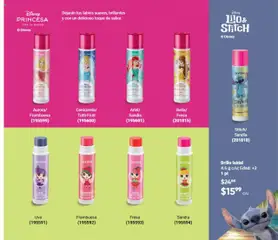 Vista previa de Bella/Fresa, Disney Princesa lip balm, Bella/Fresa flavor., nuevo folleto de la tienda, válido en México a partir del 09.10.2025 | Página: 151 | Productos: Fresa, Sandía, Brillo, Uva