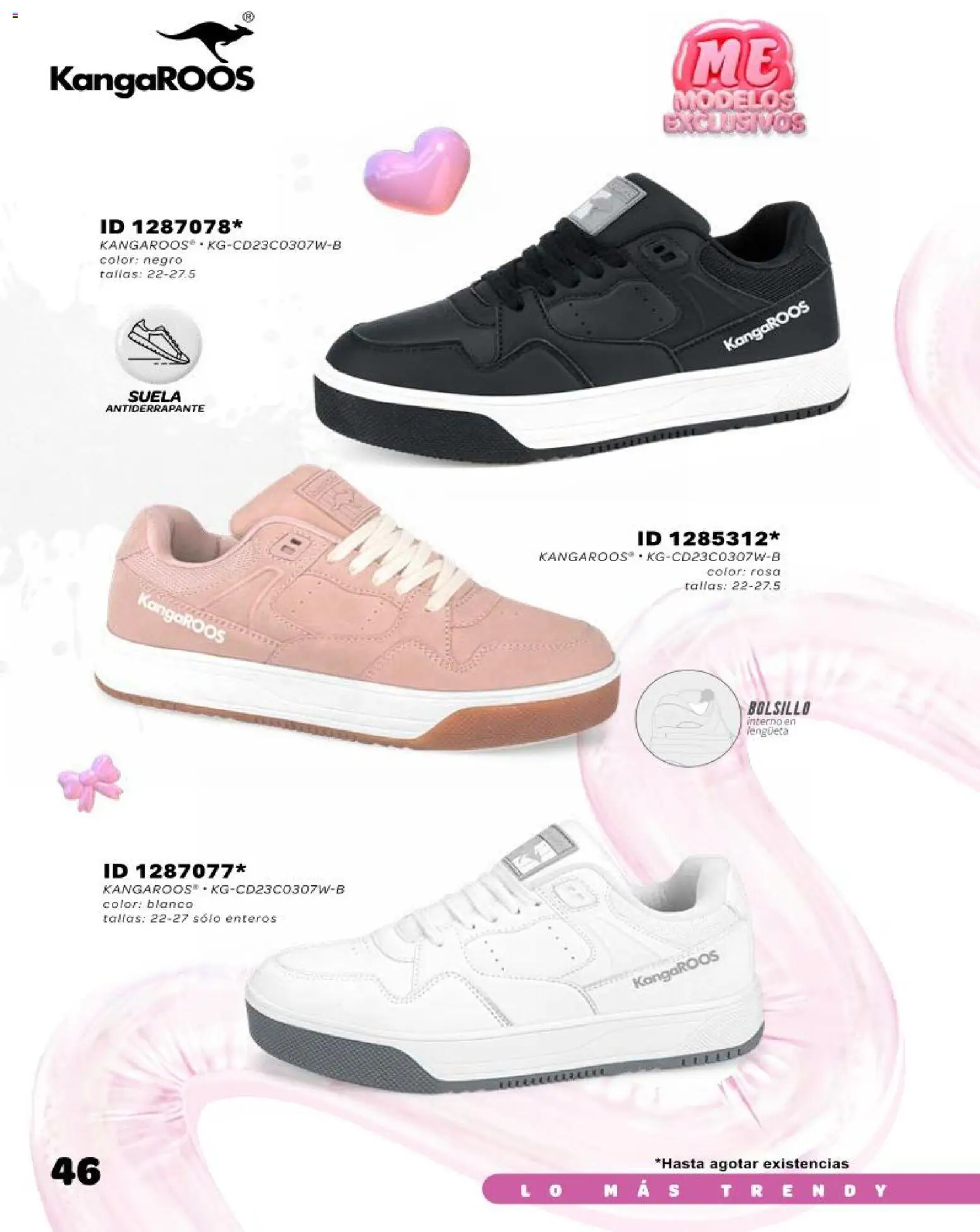 Nuevas ofertas de Price Shoes válidas en toda la República Mexicana desde el 02.04.2026. ¡Encuentra las mejores ofertas en Price Shoes catálogo Lo más trendy! | Página: 46