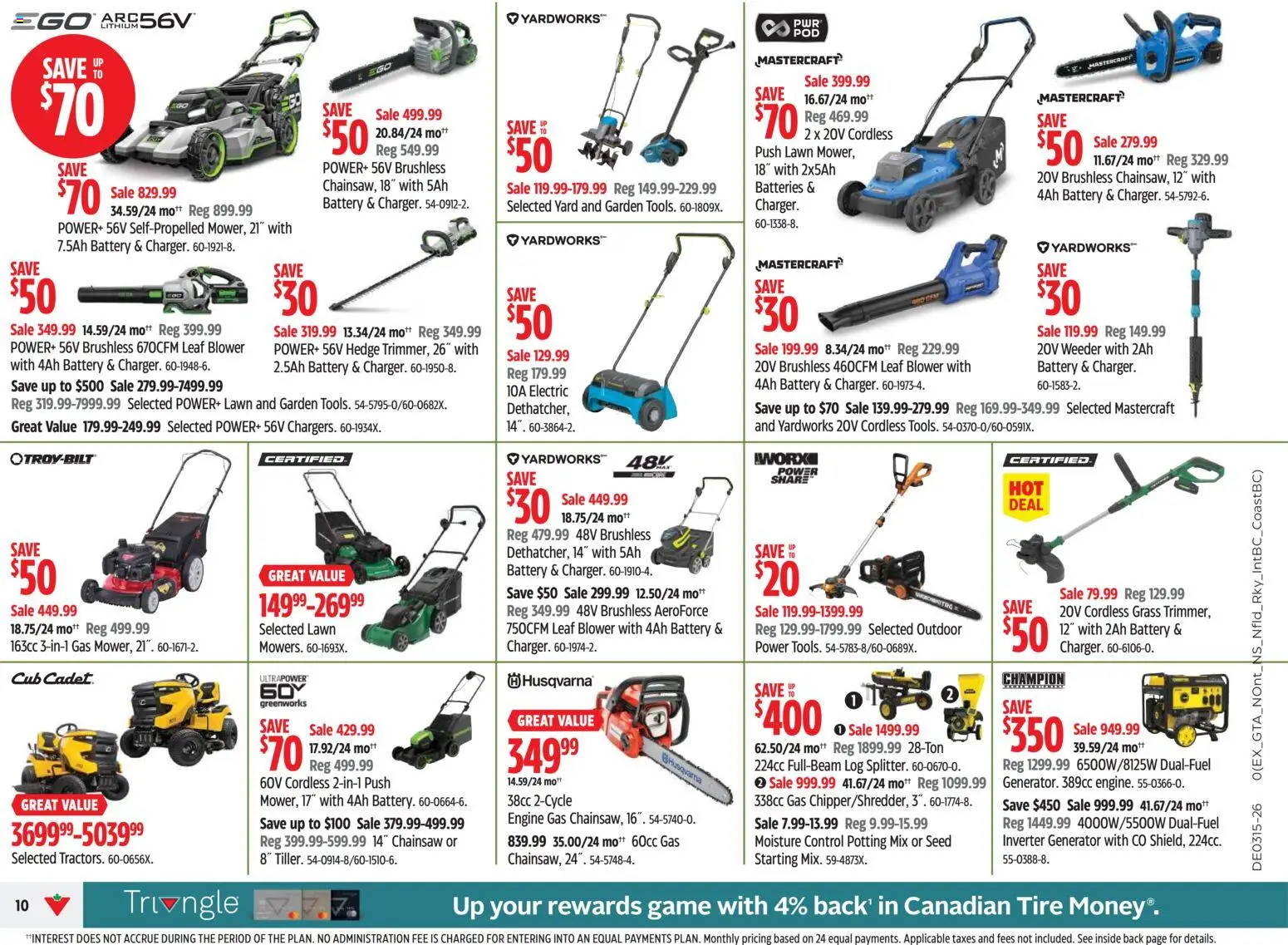 Canadian Tire flyer valid from 09.04.2026 | Page: 10 | Products: Game, Battery