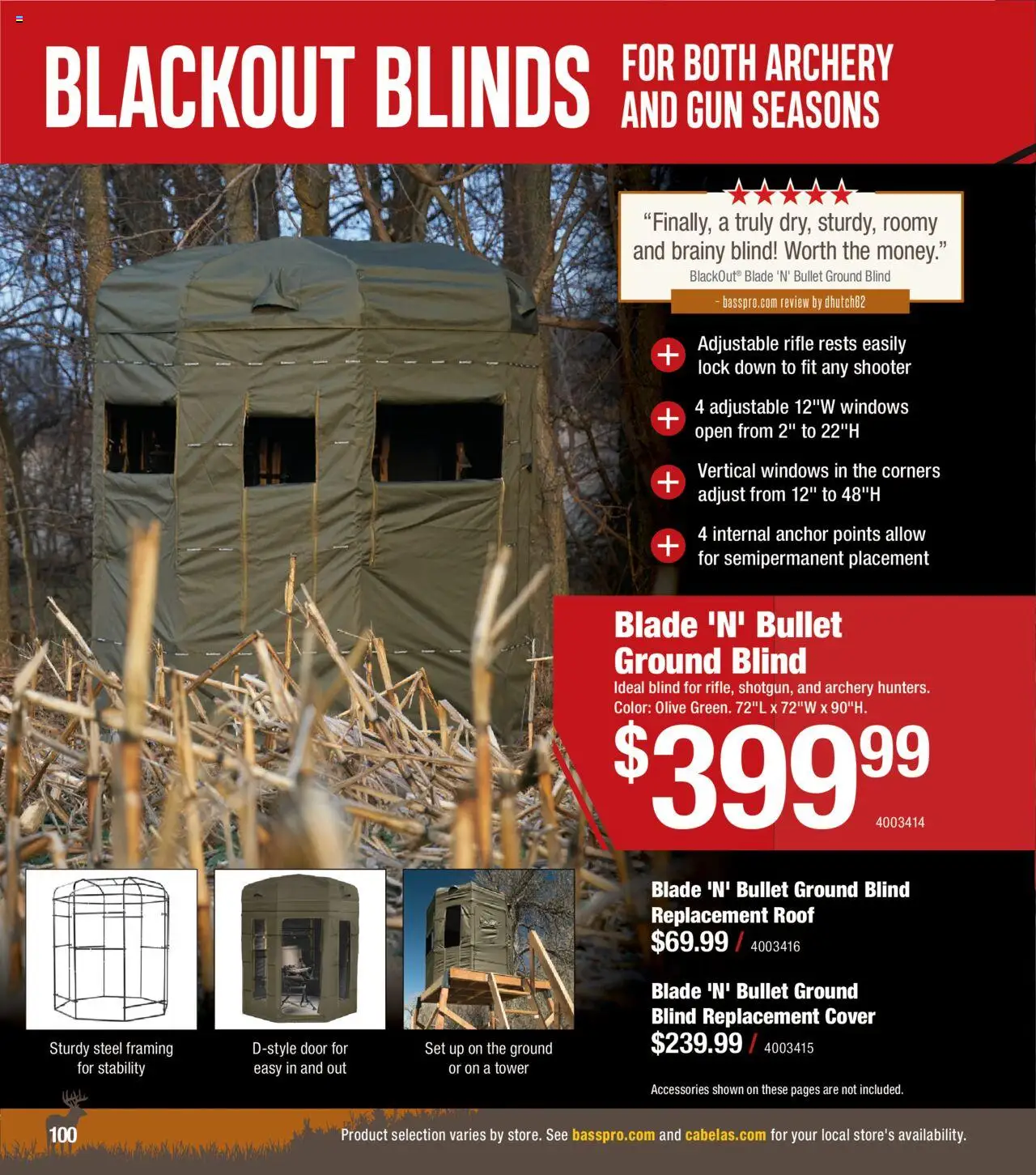 Cabela's Archery 25 - valid from 15.07.2025 | Page: 100 | Products: Anchor, Archery, Gun, Rifle