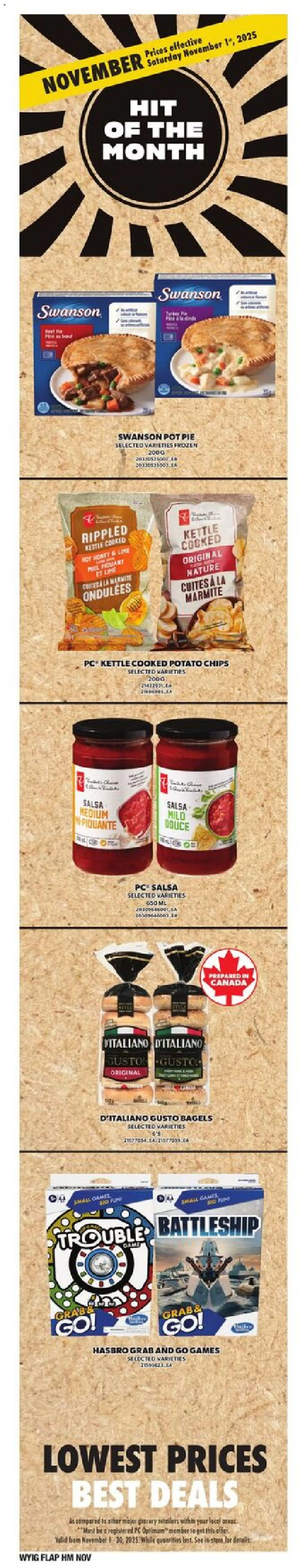 Independent Grocer flyer valid from 30.10.2025 | Page: 7 | Products: Chips, PC, Kettle