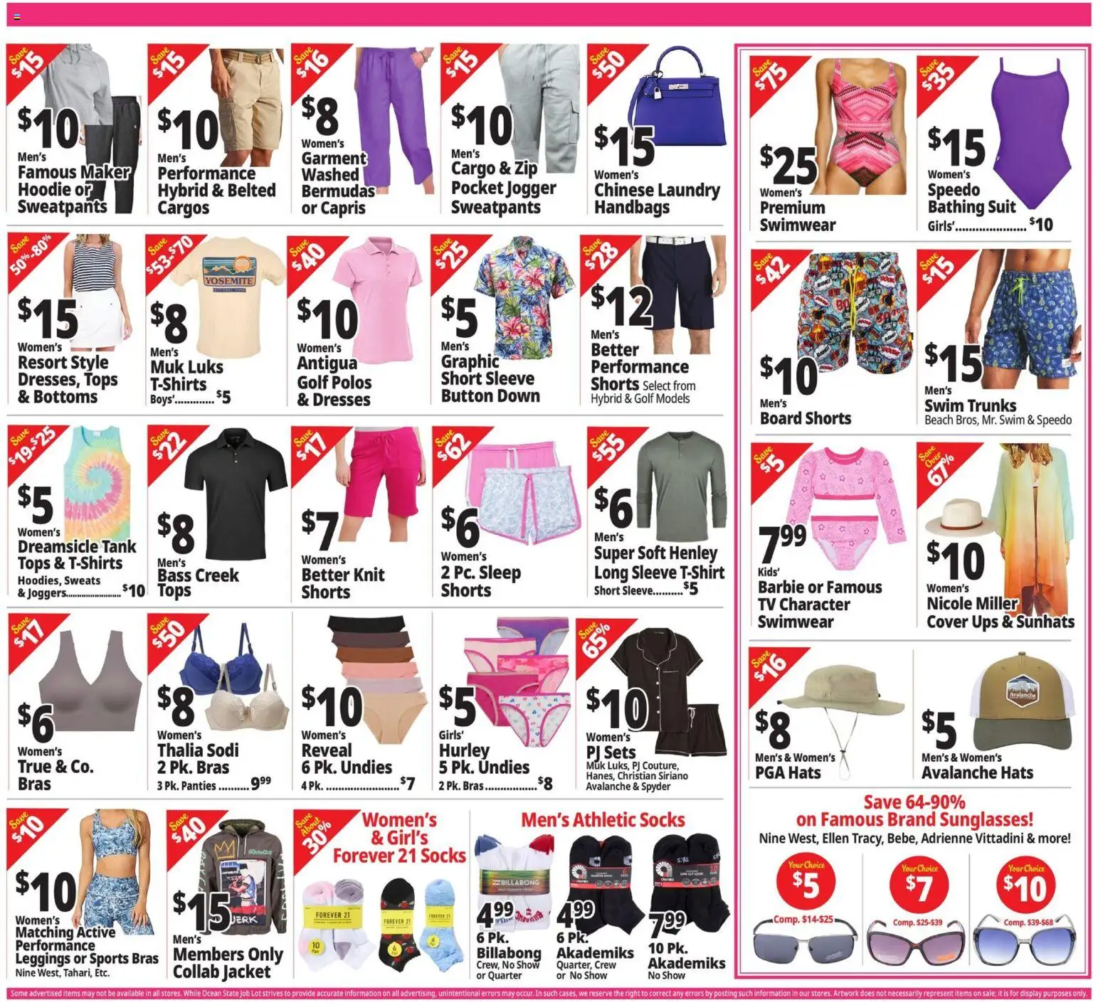 Ocean State Job Lot Weekly Ad - valid from 02.04.2026 | Page: 12 | Products: Hoodie, Jacket, Shorts, Suit