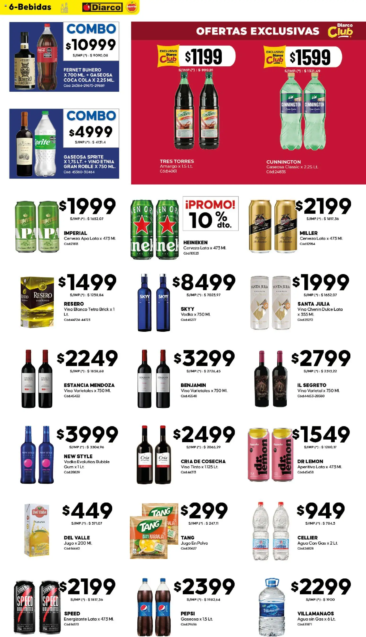 Diarco - Ofertas Diarco Barrio │ válido desde el 19.01.2026 | Página: 6